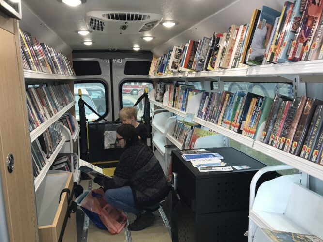 Bookmobile hits the road News, Sports, Jobs Daily Press